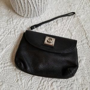 DKNY Black Wristlet